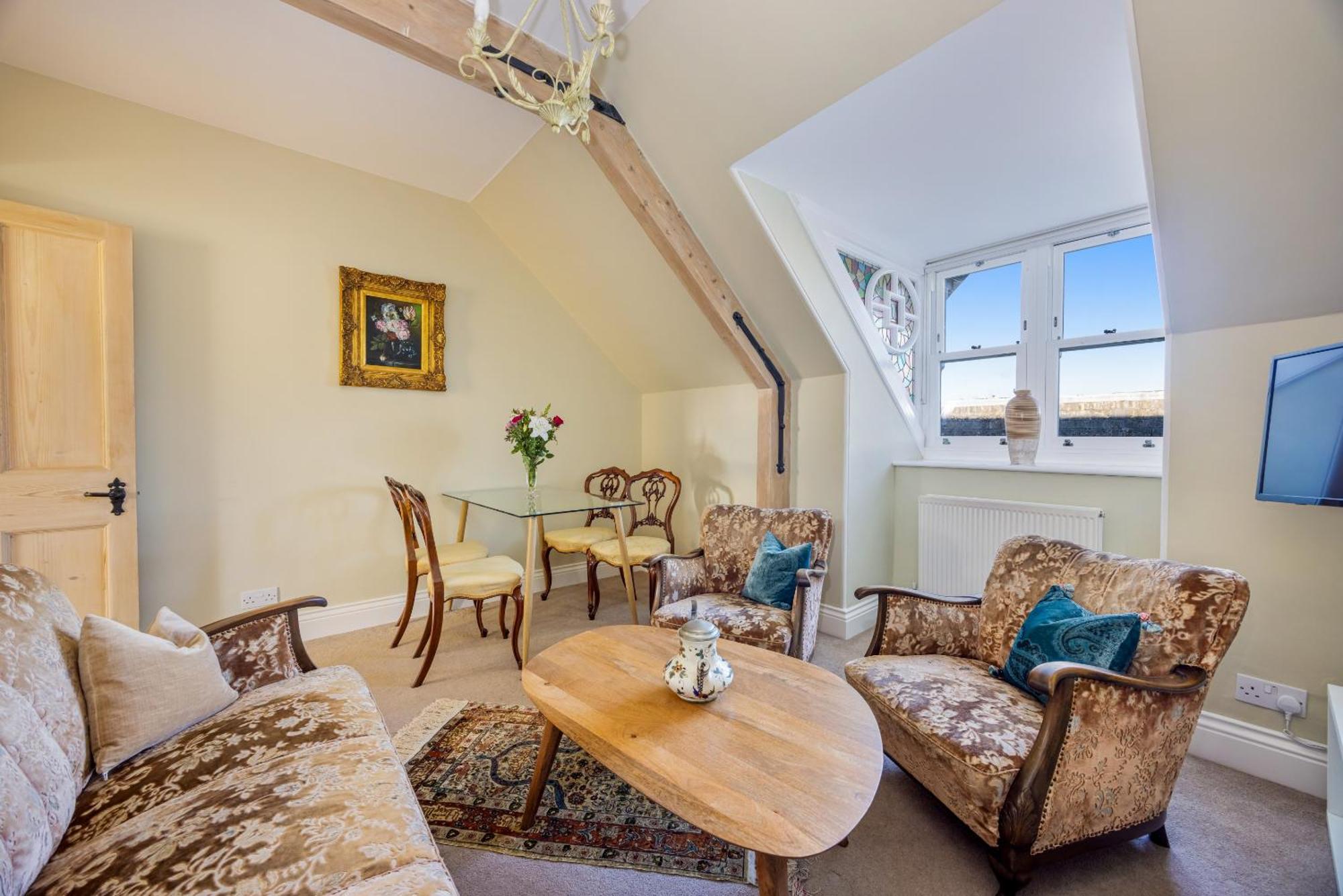Meldon View - Period Apartment & Roof Terrace Chagford Værelse billede